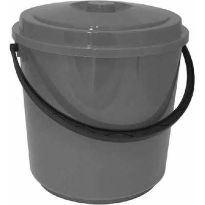 RECA PLAST КОФА С КАПАК reca plast 16л СИВО-КАФЯВА (s1917028)