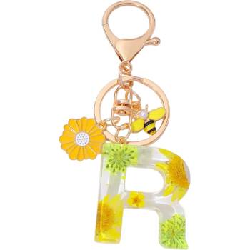 HARAHU Ключодържател Азбука - r / Жълта kp37851 (37851)