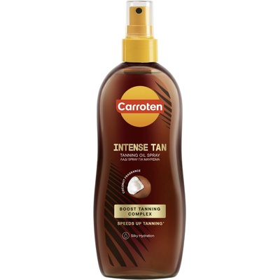 Carroten , олио за интензивен тен Intense Tan Tanning Oil Spray, 200 мл