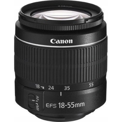 Canon objektiv EF-S 18-55 mm 3,5-5,6 DC III