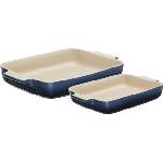 Le Creuset Форми за печене Le Creuset правоъгълни морскосини 2 бр (79033001300000)