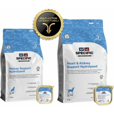 SPECIFIC CKD-HY Heart & Kidney Support Hydrolysed 3 x 4 kg