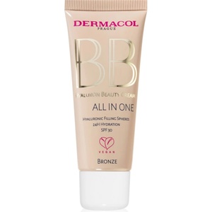 Dermacol Hyaluron Beauty Cream хидратиращ BB крем SPF 30 цвят No. 2 Bronze 30ml