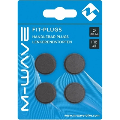 koncovky na ridítka Diverse M-Wave Fit-Plugs 4 ks