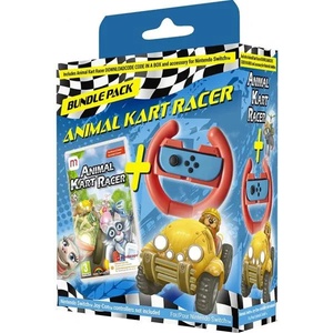 Mindscape Animal Kart Racer [Steering Wheel Bundle] (Switch)