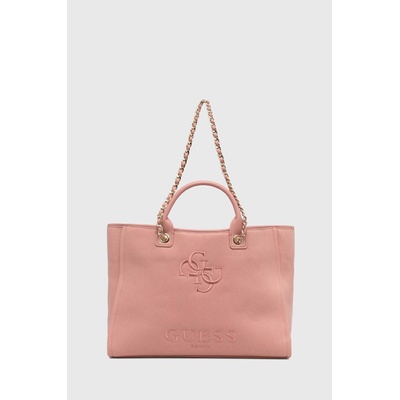 GUESS Плажна чанта Guess CANVAS в розово E4GZ16 WFCE0 (E4GZ16.WFCE0)