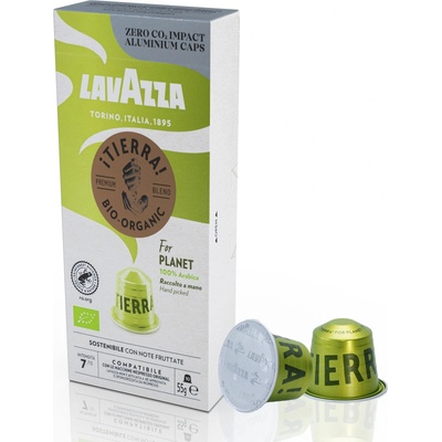 Lavazza Tierra 100% Arabica Alu Kapsule do Nespresso 10 ks