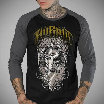 HYRAW Мъжка тениска с 3/4 ръкав hyraw - 34 wild west - w24-m11