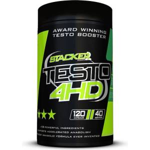 Stacker 2 Testo 4HD, 120 Capsules - fitnesdobavki - 49,70 лв