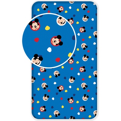Jerry Fabrics Prostěradlo Mickey 004 bavlna 90x200