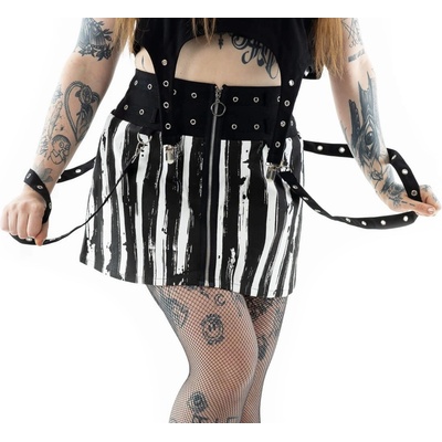 Chemical black Дамска пола chemical black - showtime - black/white - sk-shme-bw