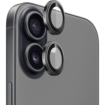 Blueo Предпазни сапфирени лещи за камерата на iPhone 17 - Blueo Sapphire Crystal Original Camera Lens Glass Protector (черен) (KF2356034)