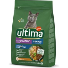 Ultima Cat Sterilized Senior kuře 2,5 kg