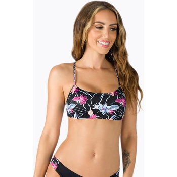 Roxy Горна част на бански костюм ROXY Active Bralette 2021 anthracite/floral flow