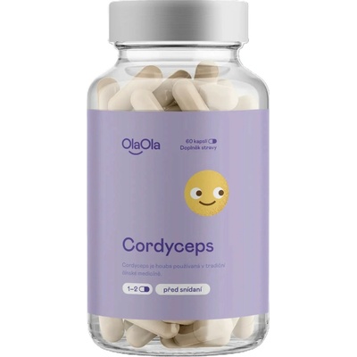 OlaOla Cordyceps podporujúci kondíciu 60 kapsúl