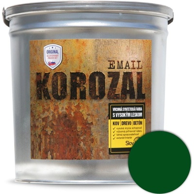 Slovlak Korozal email 3kg Zelený