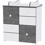 Lorelli Classic ШКАФ new ЦВЯТ БЯЛО/vintage gray (10170110034a)