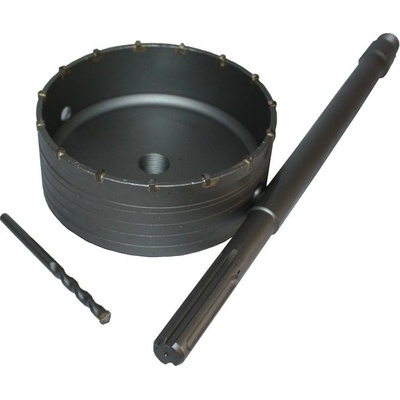 MAGG Příklepová vrtací korunka, průměr 125mm se stopkou 400mm SDS MAX PHT27100125