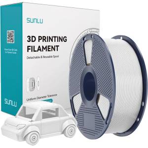 Sunlu PETG филамент (бял) (PETG W)