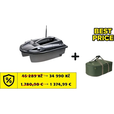 MIVARDI - Zavážacia lodička Carp Scout Li-ion 20 + Transportná taška