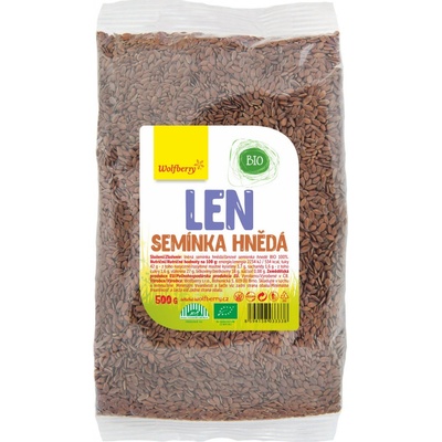 Wolfberry Lněné semínko Bio 500 g