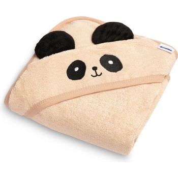 Sensillo Хавлия За Баня Панда 90х90см Бежова 100% Памук (sillo-4102)