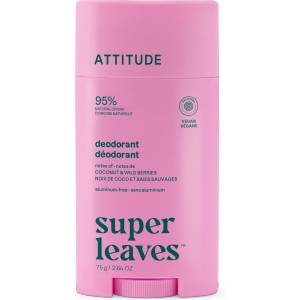 ATTITUDE Super leaves дезодорант Coconut & Wild Berries, 75 г