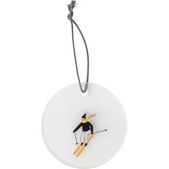 Raeder Коледна висулка Snowy Day Skiing 7 см (C92296)