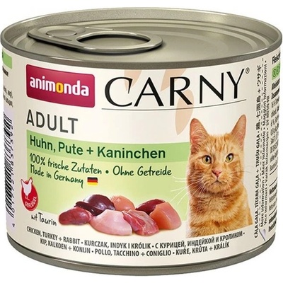 Animonda Carny Adult - Пиле, пуйка и заек 200 г