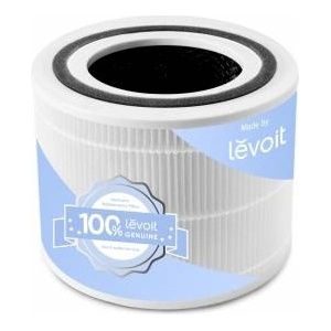 Levoit replacement filter air filter for Core 300S and Core 300 air purifier, HEPA filter, highly efficient activated carbon filter and pre-filter, against 99.97 percent allergens, dust, pollen, smoke, white