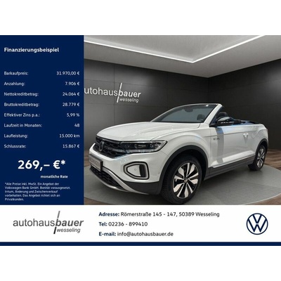 Volkswagen T-Roc Cabriolet 1.0 TSI 85 kW