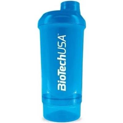 BioTech Šejkr 500 ml + 150 ml blue (11081)