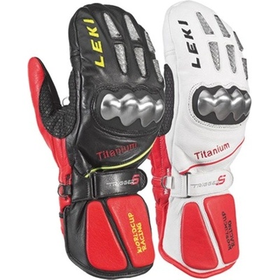 Leki Worldcup Racing Titanium S Mitten white/red/black