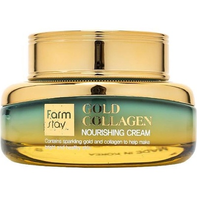 Farm Stay Крем за лице със злато и колаген FarmStay Gold Collagen Nourishing Cream 55 ml