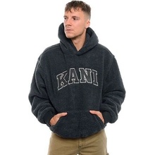 Karl Kani Serif Teddy Hoodie Anthracite