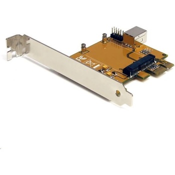 Image 1 of StarTech StarTech. com PEX2MPEX интерфейс карта/адаптер Вътрешна Mini PCIe (PEX2MPEX)