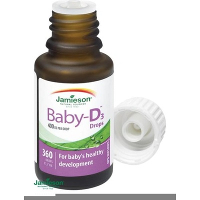 Jamieson Baby-D Витамин D3 400 IU капки 11, 7ml