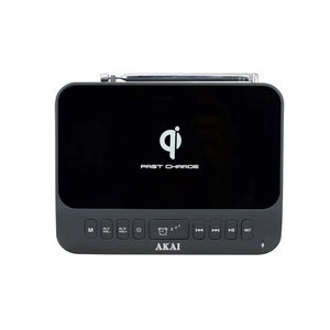 AKAI Радио часовник AKAI ACRB-1000 - AM/FM, Bluetooth, USB, безжично зарядно (86636)