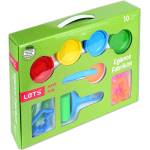 LET'S Пластилин 4 цвята Let's L-8480