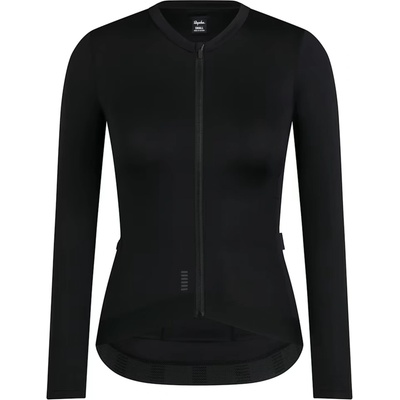 Rapha Women's Pro Team Long Sleeve Lightweight Jersey black/dark grey dámský