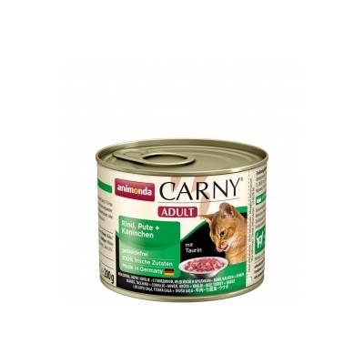 Animonda Carny Adult Morka, králik 200 g Animonda Carny pre mačky