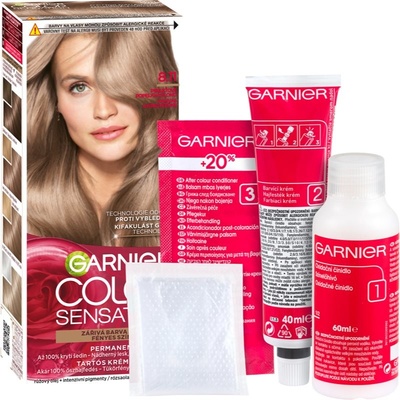 Garnier Color Sensation 8.11 perleťově popelavá blond, 114 ml