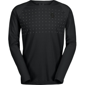Scott Мъжка фланелка с дълъг ръкав за колоездене Scott Tee Trail Vertic Pro L/S Cycling jersey - Black (056-3348-0312)