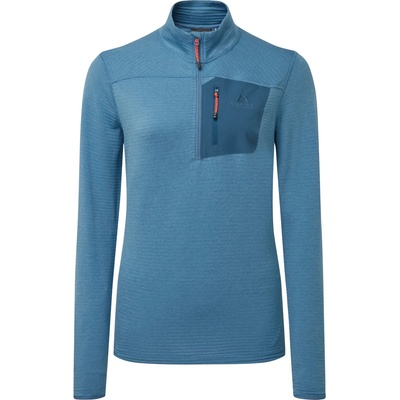 Mountain Equipment Дамски поларен пуловер Mountain equipment Women's Lumiko Zip T Fleece jumper - Stellar Blue / Majolica Blue - размер 40 (EU) (105-3479-0314)