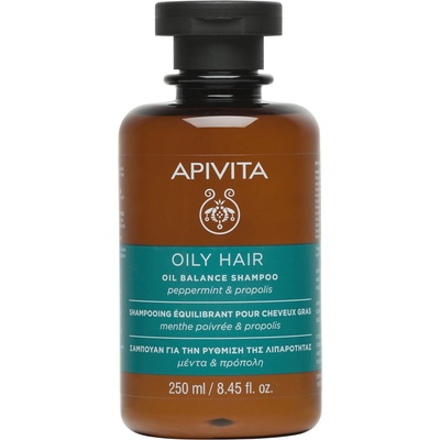 APIVITA Шампоан за контрол на омазняването, 250 ml