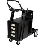 SPARTUS Количка за заваръчен апарат с 2 рафта и 4 чекмеджета spartus tr-110 , sp-tr-110 (sp-tr-110)