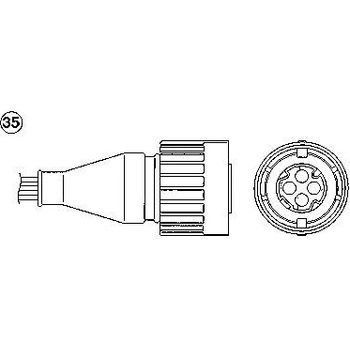 Lambda sonda NGK OZA572-E3