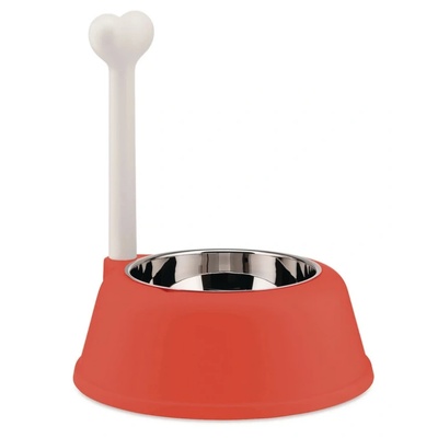 Alessi Купичка за кучета LUPITA 1, 5л, червена, Alessi (ALAMMI02RO)