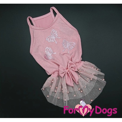 For My Dogs Šaty pro fenky BUTTERFLY