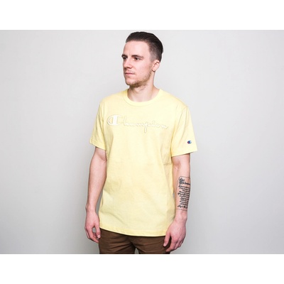 Champion Crewneck t-shirt Neon Yellow 213081 YS004 LML